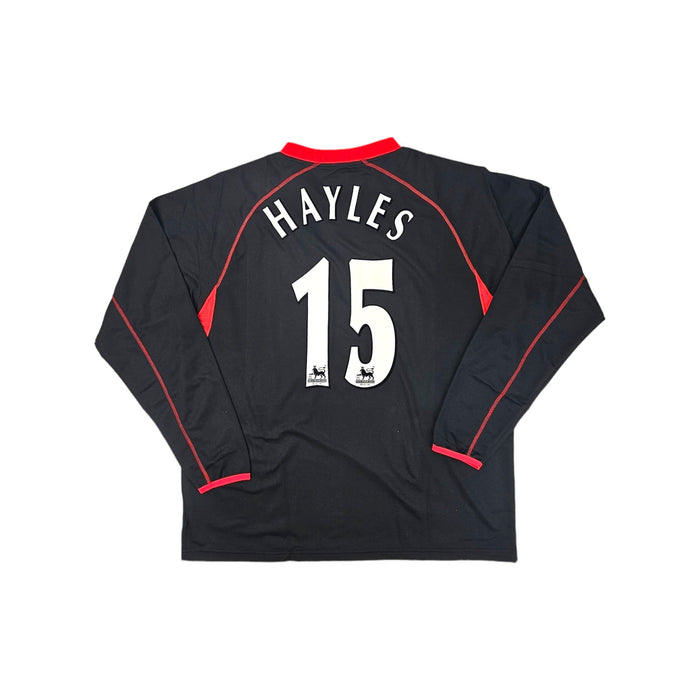 2003/04 Fulham Away Football Shirt (XL) Puma # 15 Halyes - Football Finery - FF203284