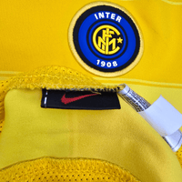 2003/04 Inter Milan Away Football Shirt (XL) Nike 4 J. Zanetti - Football Finery - FF301196