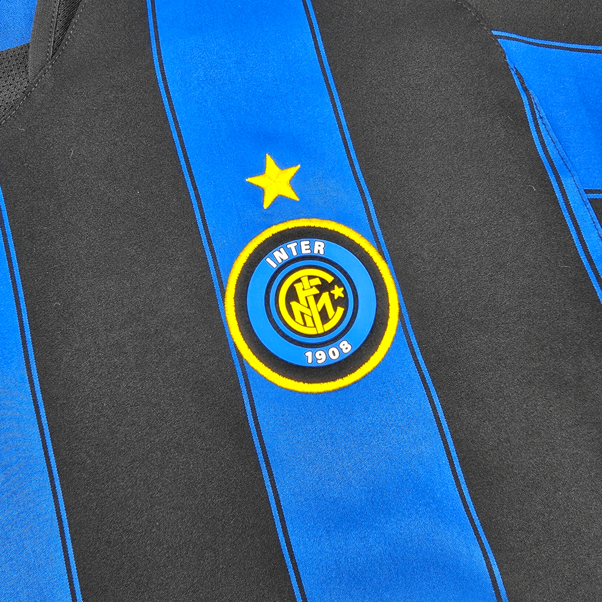 2003/04 Inter Milan Home Football Shirt (M) Nike 10 Adriano - Football Finery - FF302914