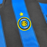 2003/04 Inter Milan Home Football Shirt (M) Nike 10 Adriano - Football Finery - FF302914