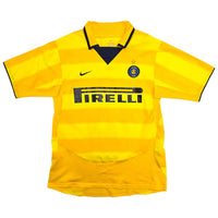 2003/04 Inter Milan Third Football Shirt (S) Nike #10 Adriano - Football Finery - FF307106