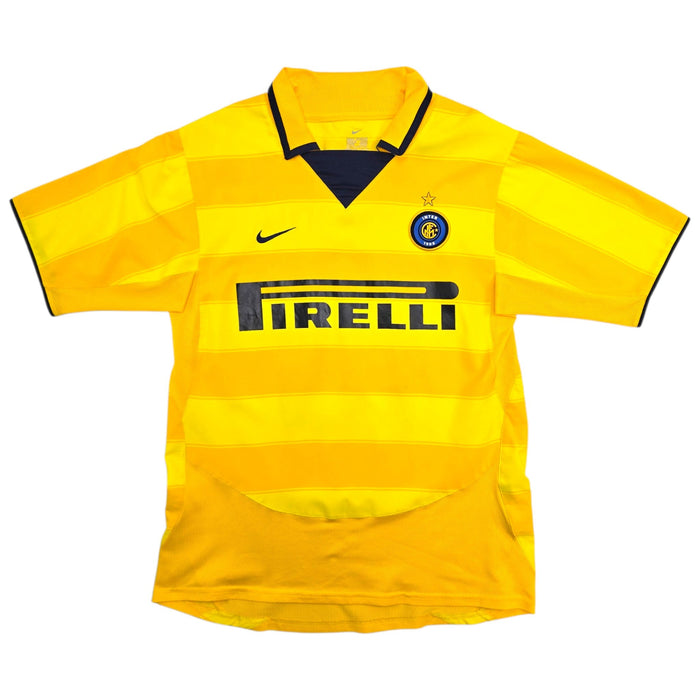 2003/04 Inter Milan Third Football Shirt (S) Nike #10 Adriano - Football Finery - FF307106