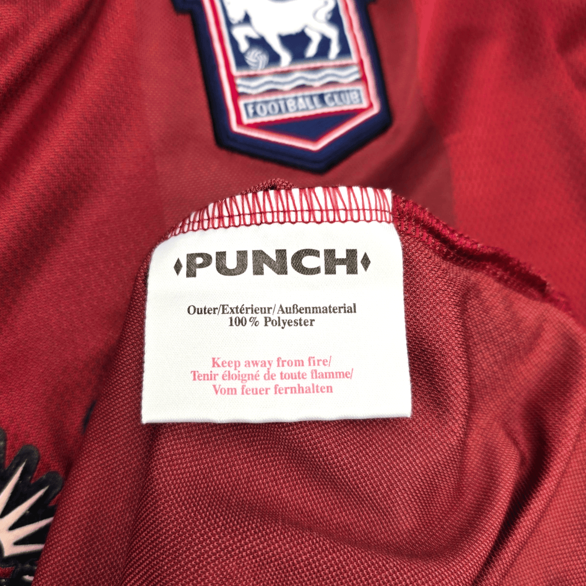 2003/04 Ipswich Town Away Football Shirt (2XL) Punch - Football Finery - FF301514