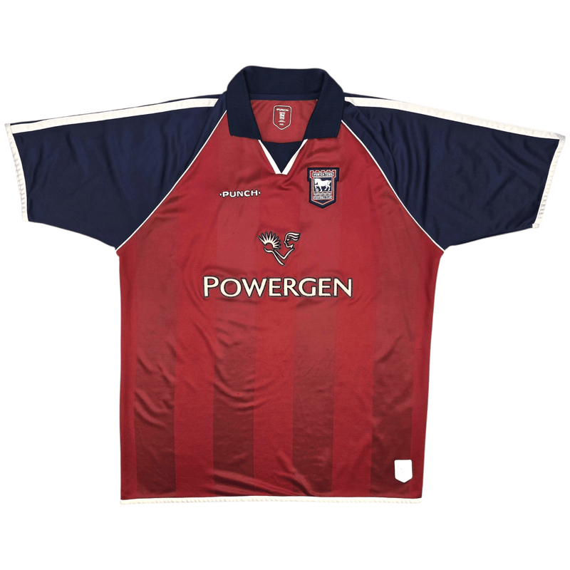 2003/04 Ipswich Town Away Football Shirt (2XL) Punch - Football Finery - FF301514