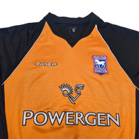 2003/04 Ipswich Town Goal Keeper Football Shirt (XL) Punch - Football Finery - FF303527