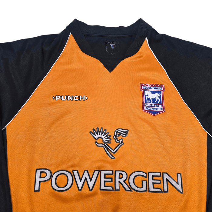 2003/04 Ipswich Town Goal Keeper Football Shirt (XL) Punch - Football Finery - FF303527