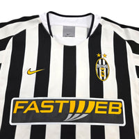2003/04 Juventus Home Football Shirt (S) Nike 11 Nedved - Football Finery - FF305687