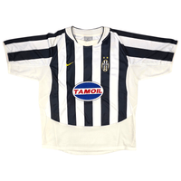 2003/04 Juventus Home Football Shirt (XL) Nike 17 Trezeguet (EUROPEAN) - Football Finery - FF302004