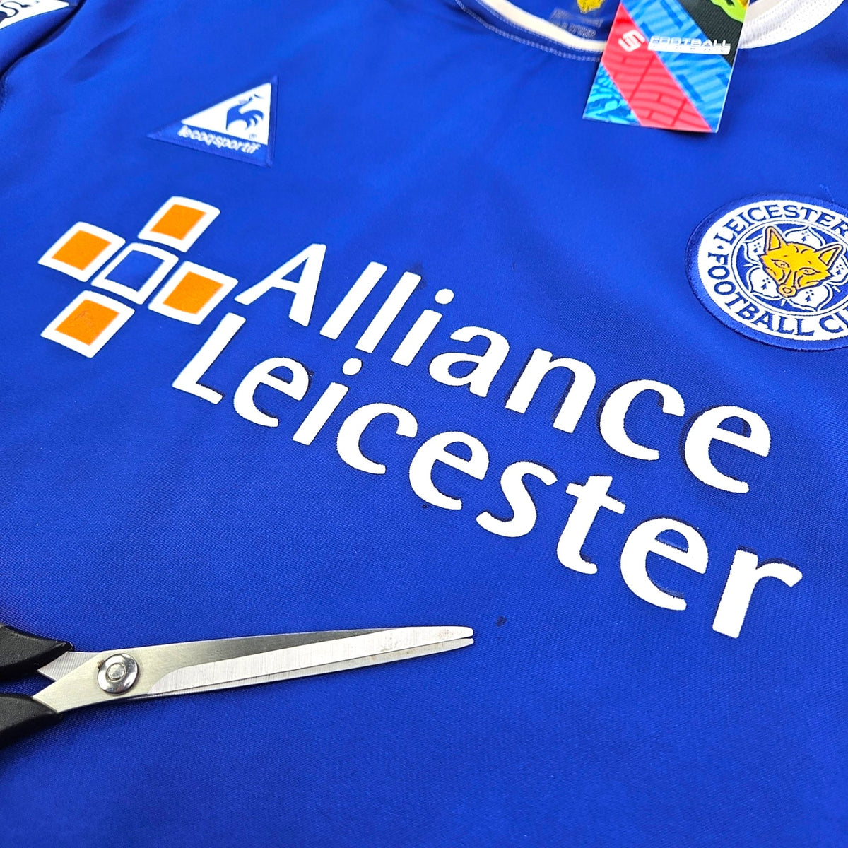 2003/04 Leicester City Home Football Shirt (L) Le Coq Sportif # 9 Ferdinand - Football Finery - FF202417