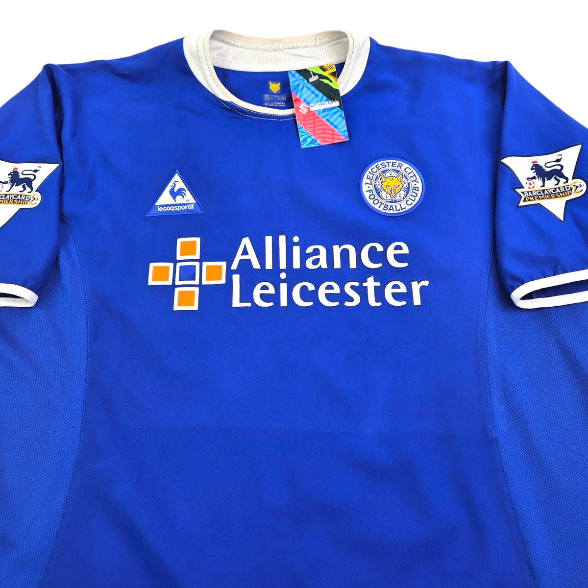 2003/04 Leicester City Home Football Shirt (L) Le Coq Sportif # 9 Ferdinand - Football Finery - FF202417