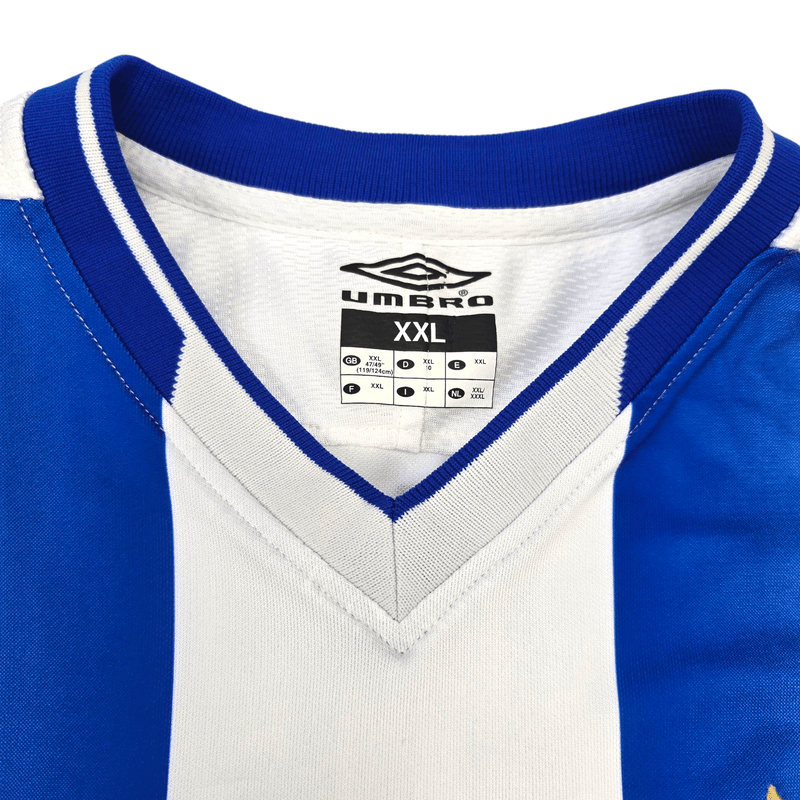 2003/04 Malaga Home Football Shirt (2XL) Umbro 24 Canabal - Football Finery - FF302806