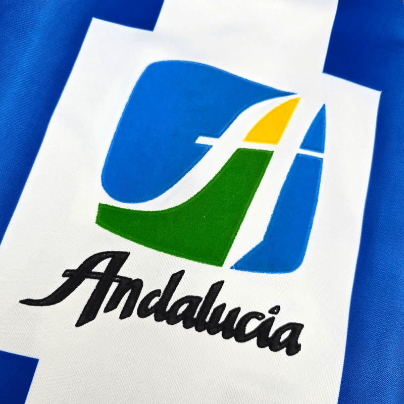 2003/04 Malaga Home Football Shirt (2XL) Umbro 24 Canabal - Football Finery - FF302806