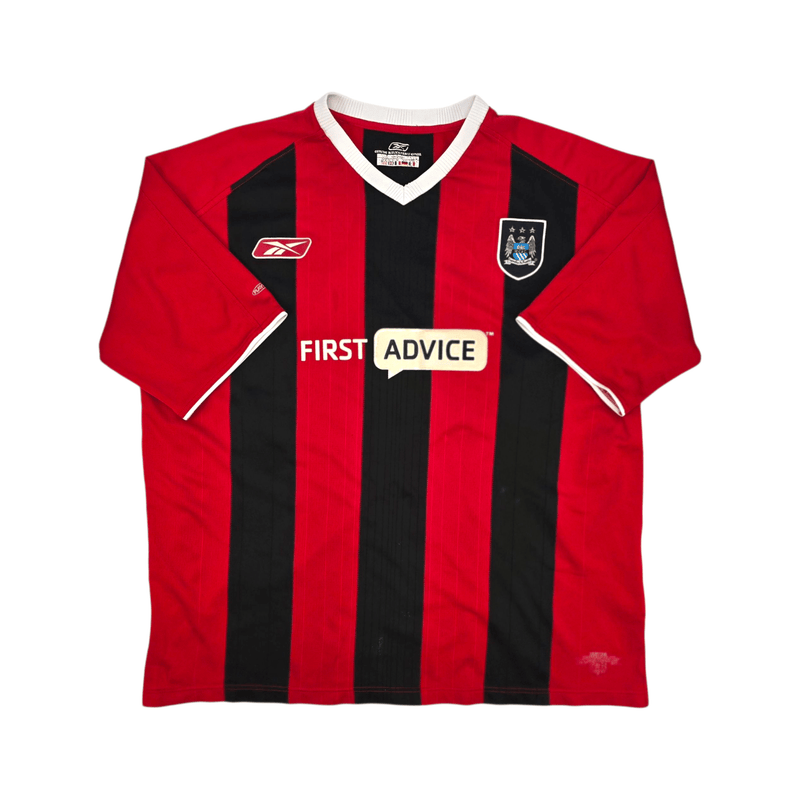 2003/04 Manchester City Away Football Shirt (2XL) Reebok - Football Finery - FF302074