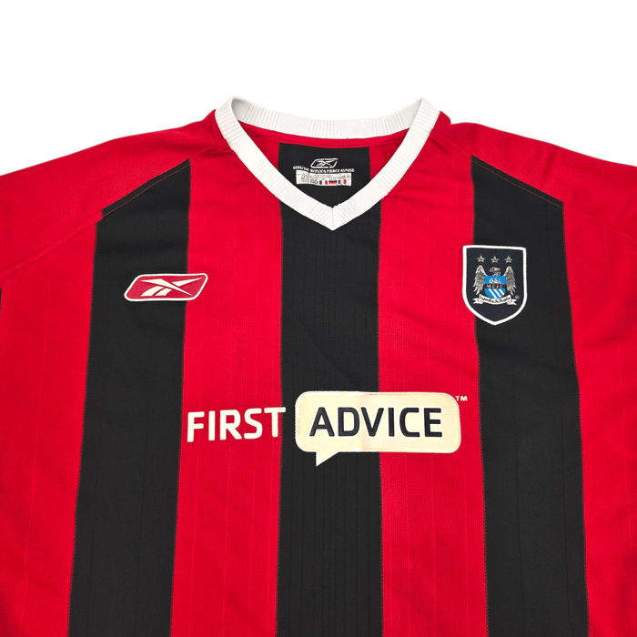 2003/04 Manchester City Away Football Shirt (2XL) Reebok - Football Finery - FF302074