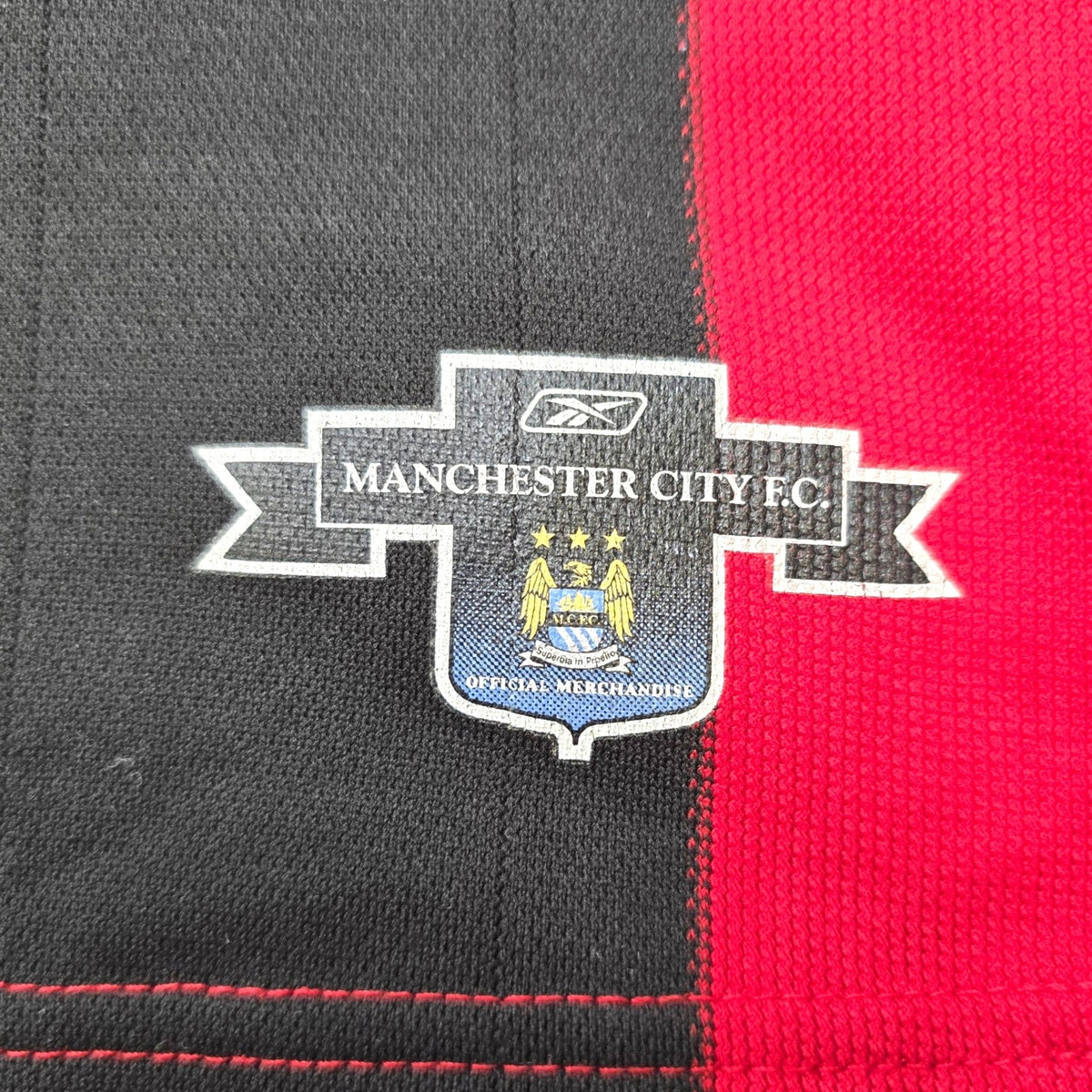2003/04 Manchester City Away Football Shirt (M) Reebok - Football Finery - FF306832