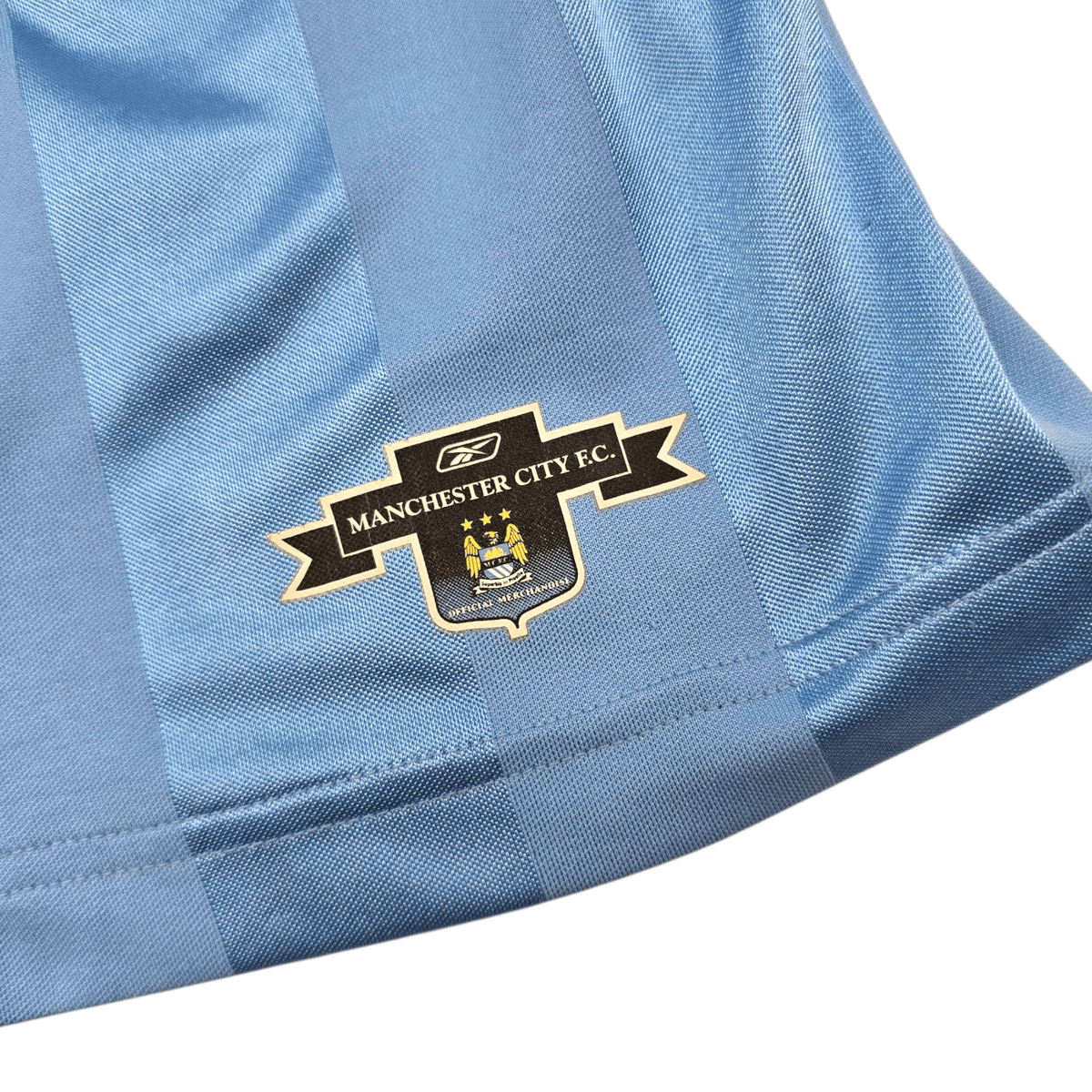 2003/04 Manchester City Home Football Shirt (2XL) Reebok 20 McManaman - Football Finery - FF301211