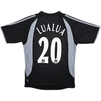 2003/04 Newcastle United Away Football Shirt (S) Adidas 20 Lualua - Football Finery - FF303879