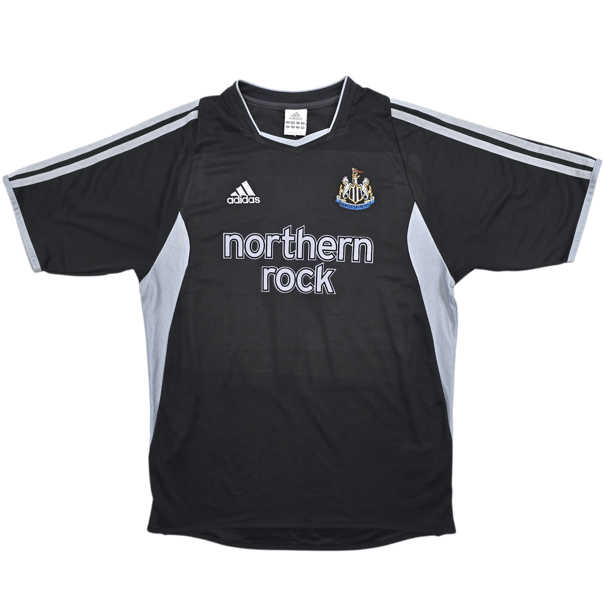 2003/04 Newcastle United Away Football Shirt (S) Adidas 20 Lualua - Football Finery - FF303879