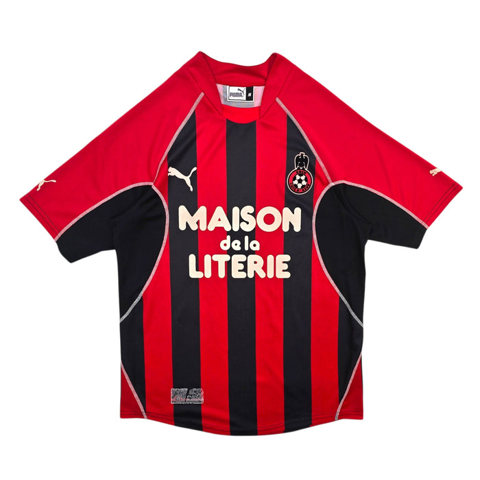 2003/04 Nice Home Football Shirt (M) Puma - Football Finery - FF304964