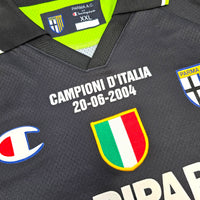 2003/04 Parma Goal Keeper Football Shirt (2XL) Champion 22 Voconi - Football Finery - FF306476