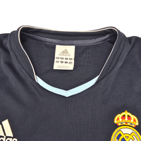 2003/04 Real Madrid Away Football Shirt (M) Adidas 9 Ronaldo - Football Finery - FF302465