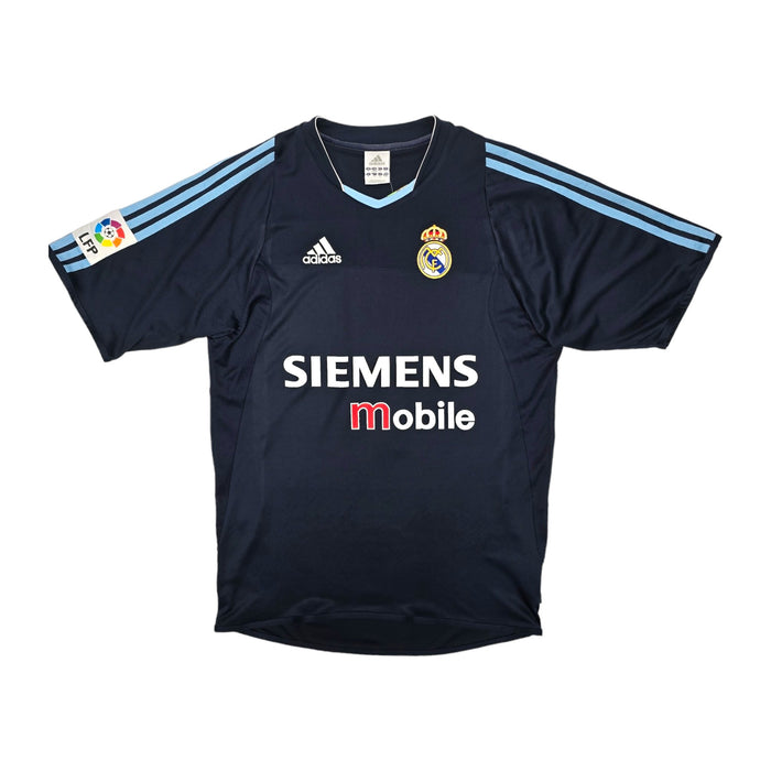2003/04 Real Madrid Away Football Shirt (S) Adidas #23 Beckham - Football Finery - FF203793