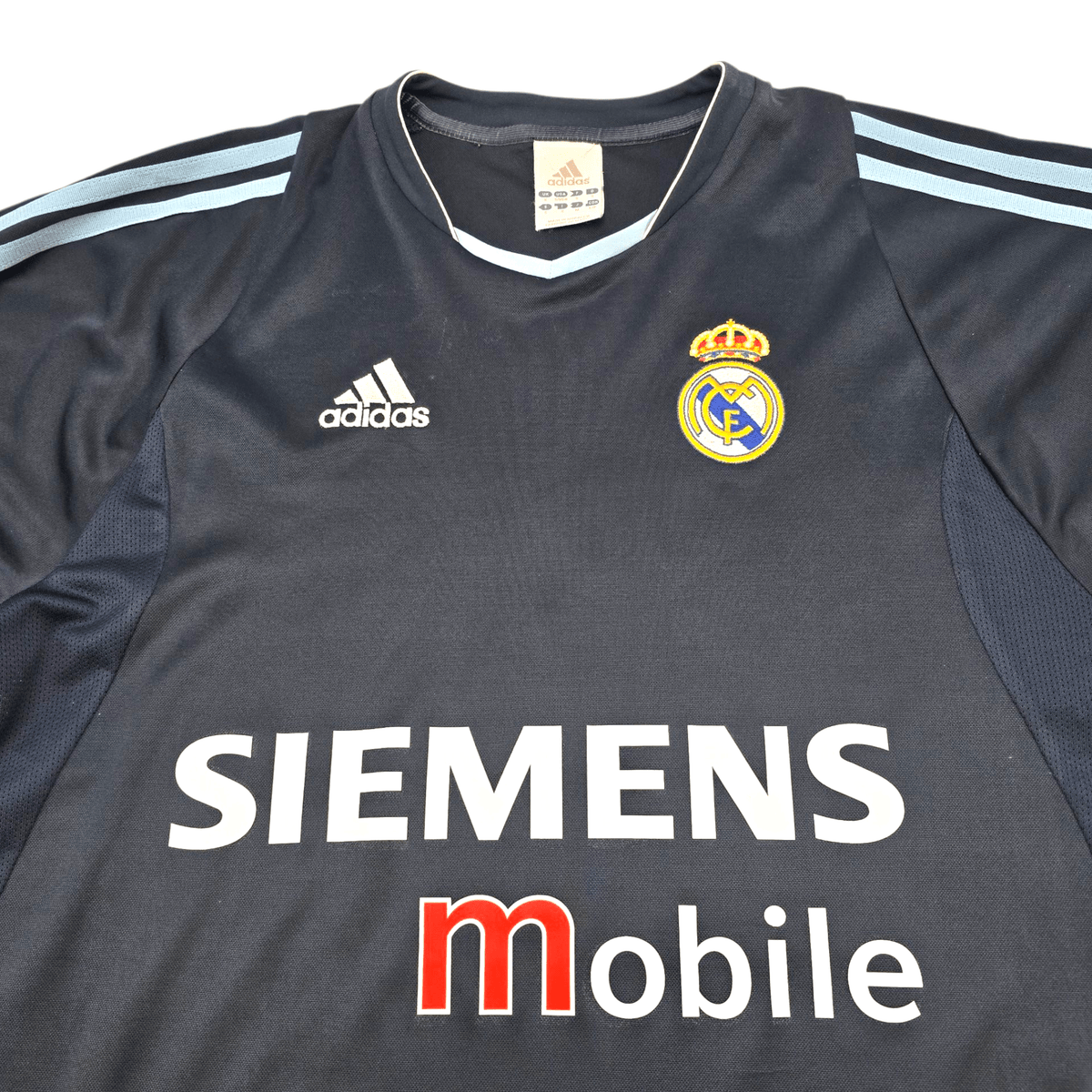 2003/04 Real Madrid Away Football Shirt (S) Adidas #5 Zidane - Football Finery - FF301123