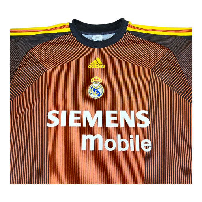 2003/04 Real Madrid Goal Keeper Football Shirt (M) Adidas - Football Finery - FF203295