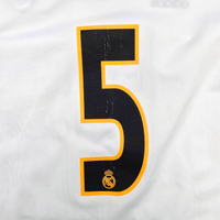 2003/04 Real Madrid Home Football Shirt (L) Adidas 5 Zidane - Football Finery - FF302990