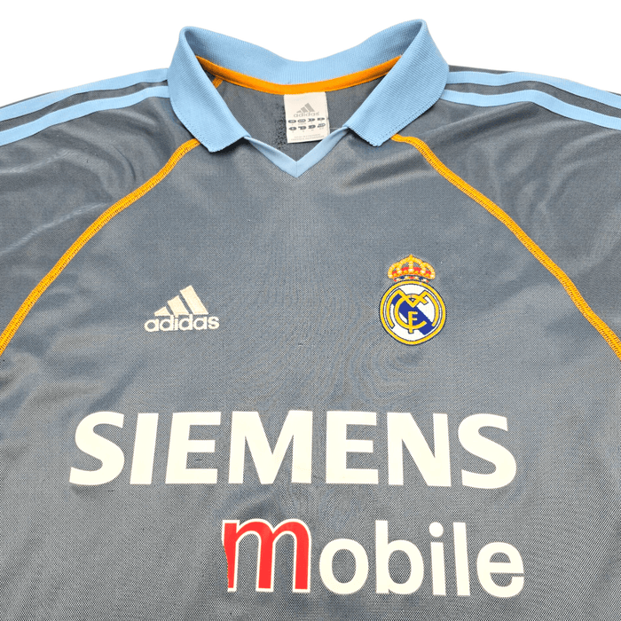 2003/04 Real Madrid Third Football Shirt (S) Adidas - Football Finery - FF300860