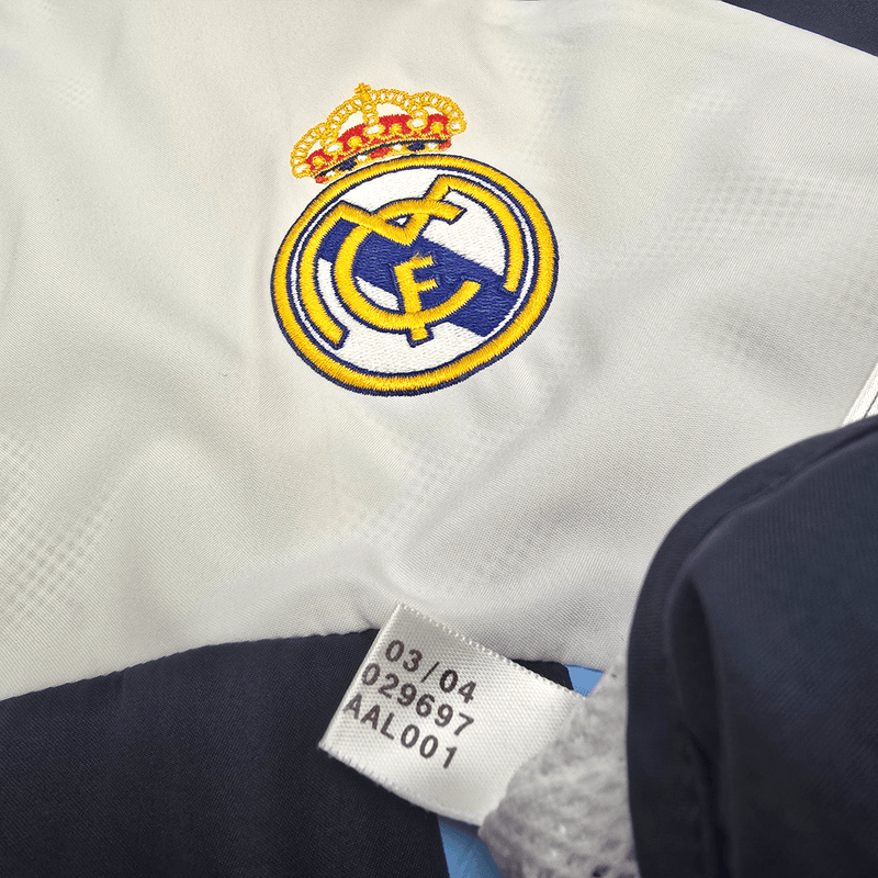2003/04 Real Madrid Training Jacket (M) Adidas - Football Finery - FF302403