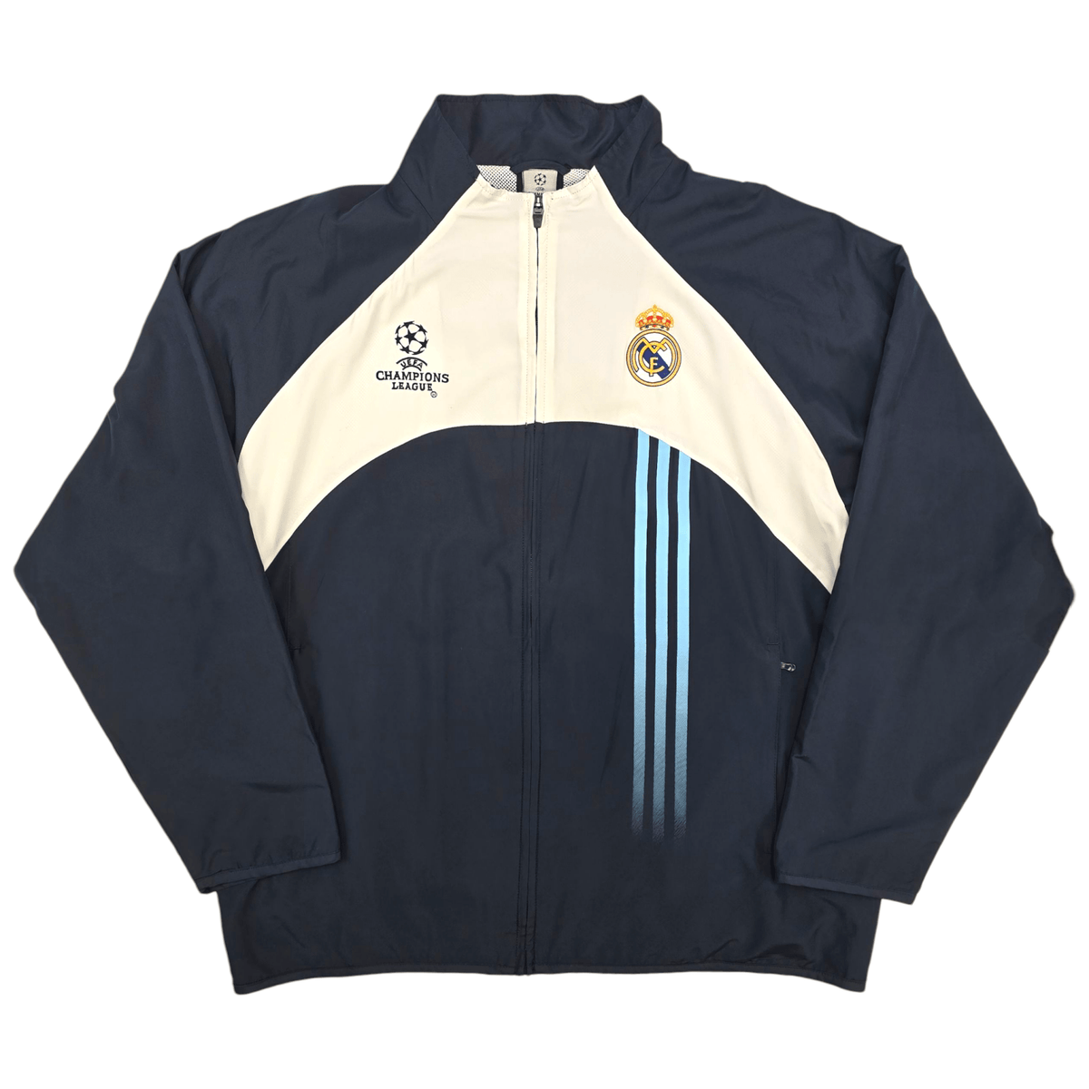 2003/04 Real Madrid Training Jacket (M) Adidas - Football Finery - FF302403
