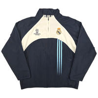 2003/04 Real Madrid Training Jacket (M) Adidas - Football Finery - FF302403