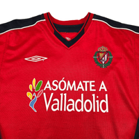 2003/04 Real Valladolid Away Football Shirt (XL) Umbro - Football Finery - FF300671