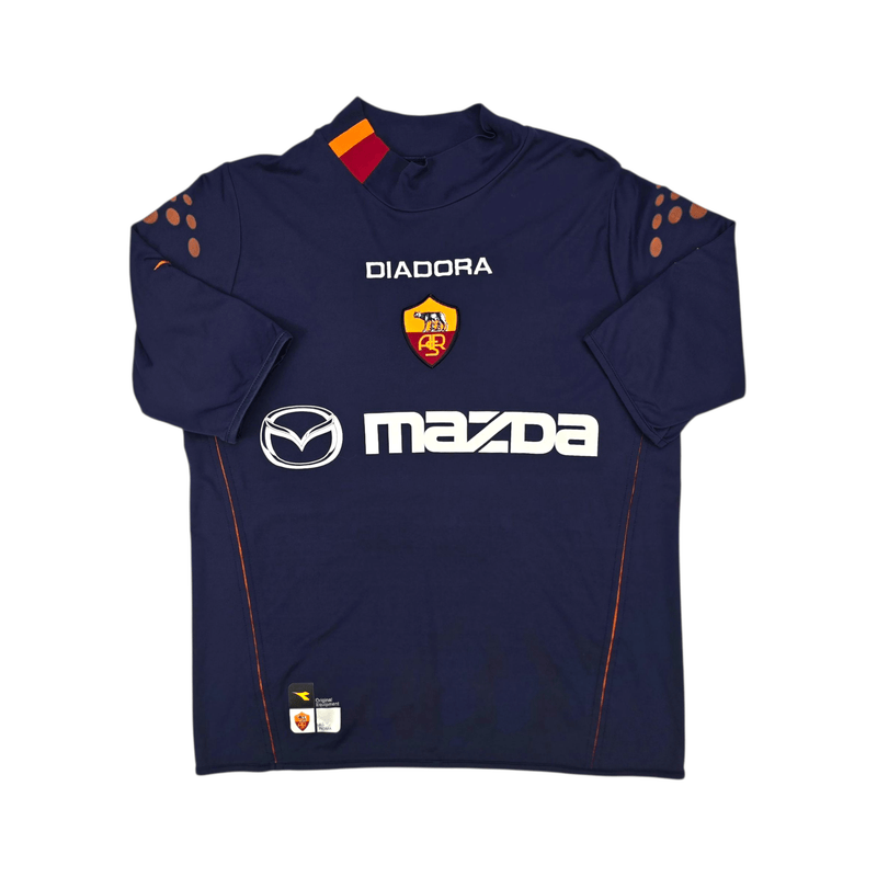 2003/04 Roma Fourth Football Shirt (S) Diadora 10 Totti - Football Finery - FF300822
