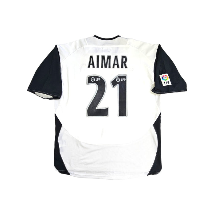 2003/04 Valencia Home Football Shirt (XL) Nike # 21 Aimar - Football Finery - FF202916