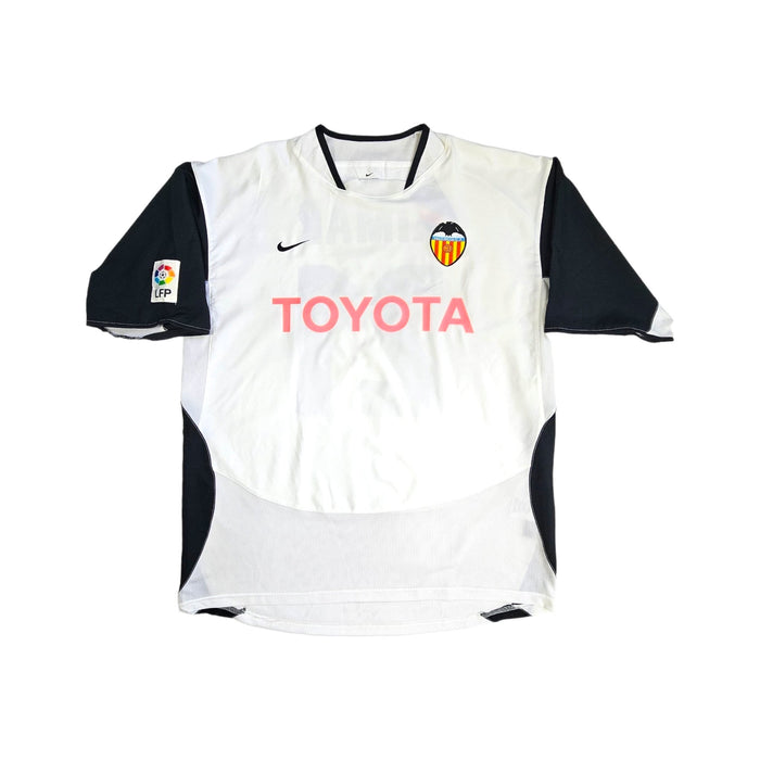 2003/04 Valencia Home Football Shirt (XL) Nike # 21 Aimar - Football Finery - FF202916