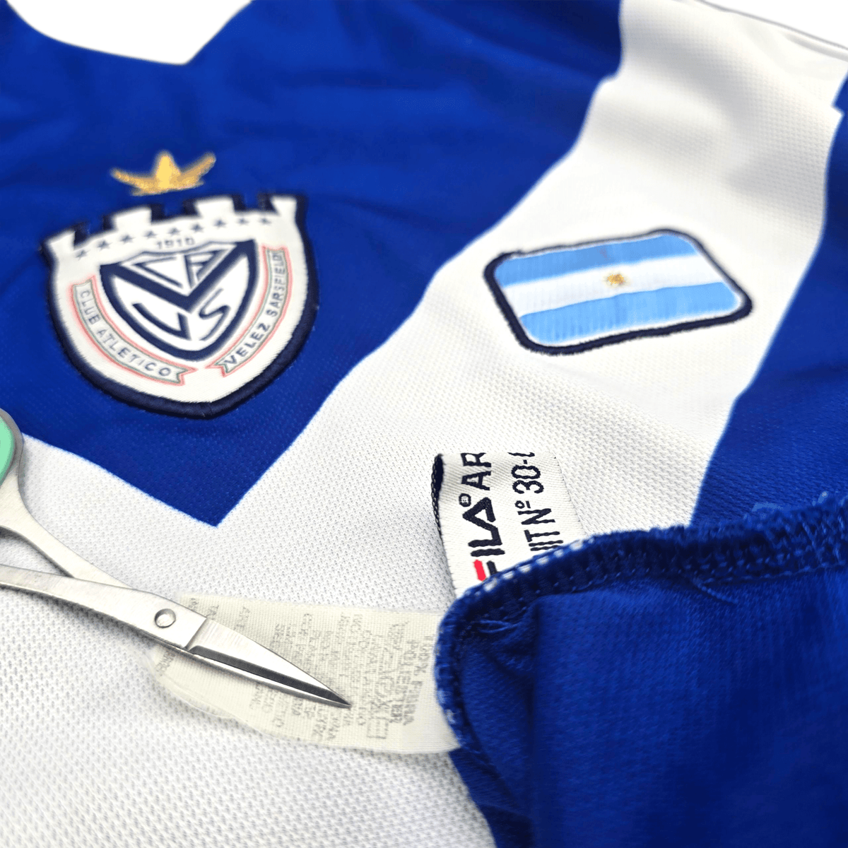 2003/04 Vélez Sarsfield Away Football Shirt (XL) FILA - Football Finery - FF302778