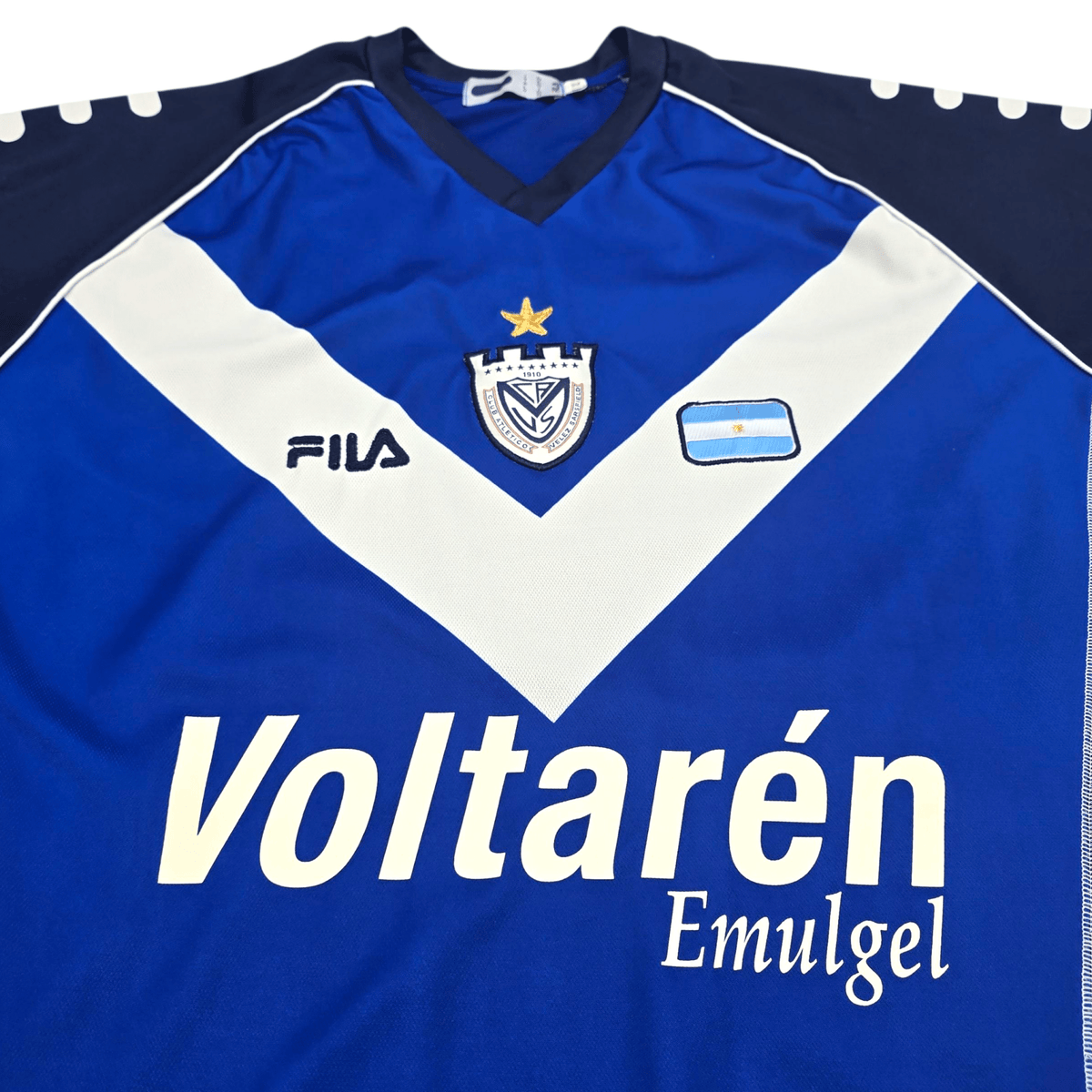 2003/04 Vélez Sarsfield Away Football Shirt (XL) FILA - Football Finery - FF302778