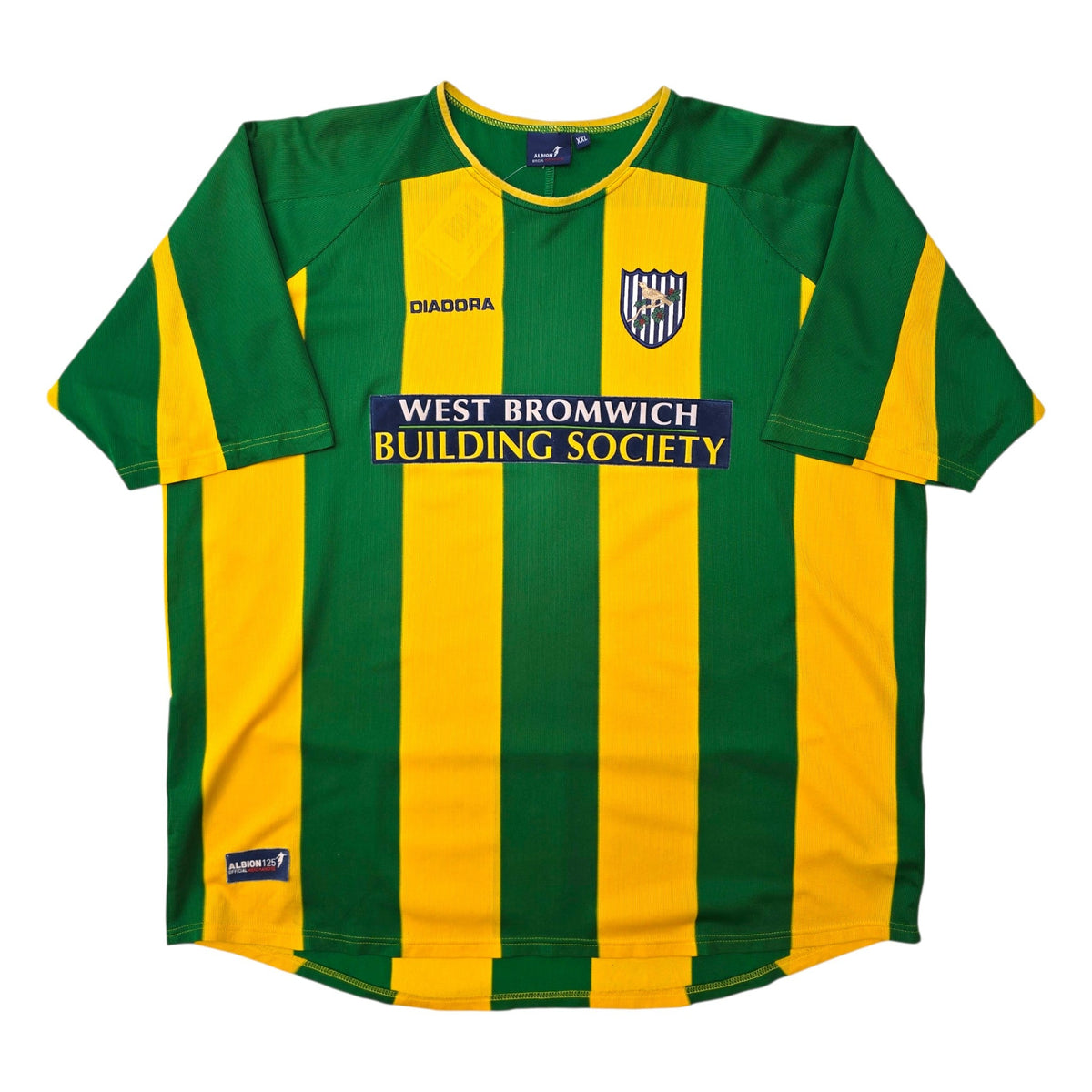 2003/04 West Bromwich Albion Away Football Shirt (2XL) Diadora - Football Finery - FF307251A