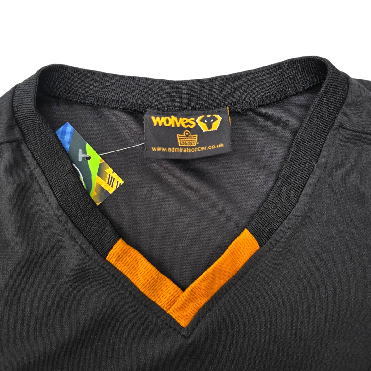 2003/04 Wolverhampton Wanderers Away Football Shirt (L) Admiral - Football Finery - FF307473