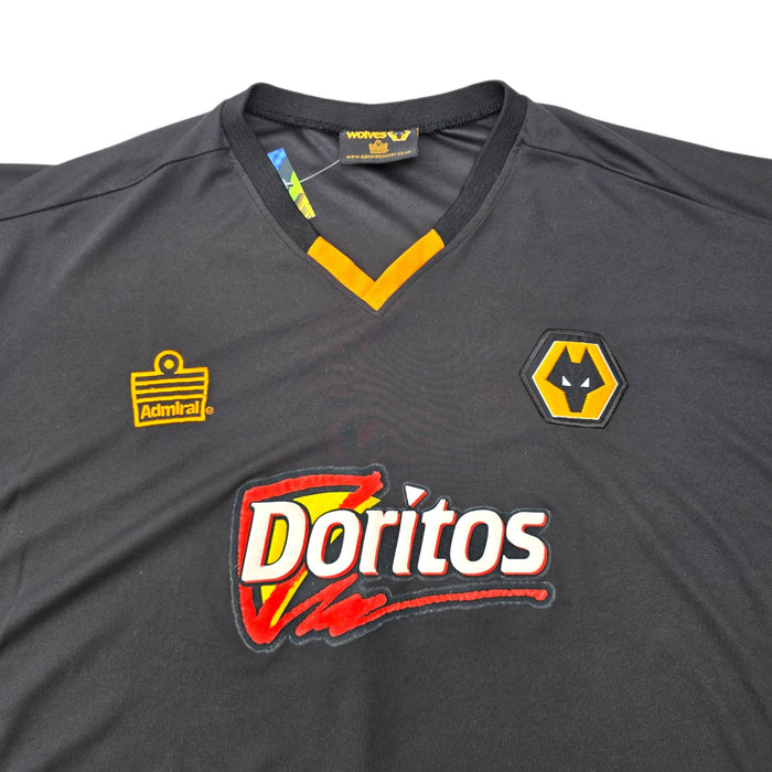 2003/04 Wolverhampton Wanderers Away Football Shirt (L) Admiral - Football Finery - FF307473