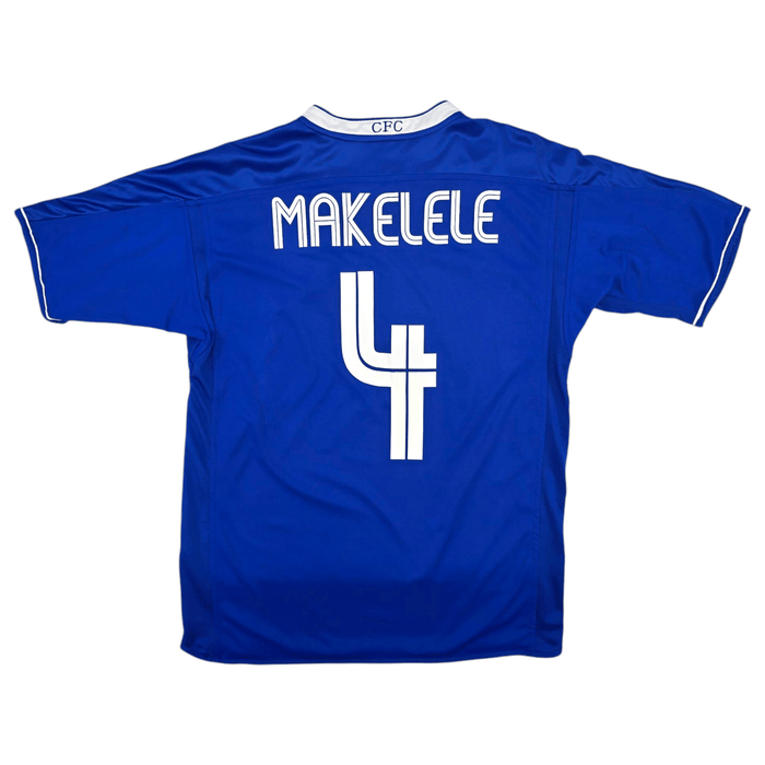 2003/05 Chelsea Home Football Shirt (M) Umbro 4 Makelele - Football Finery - FF300341