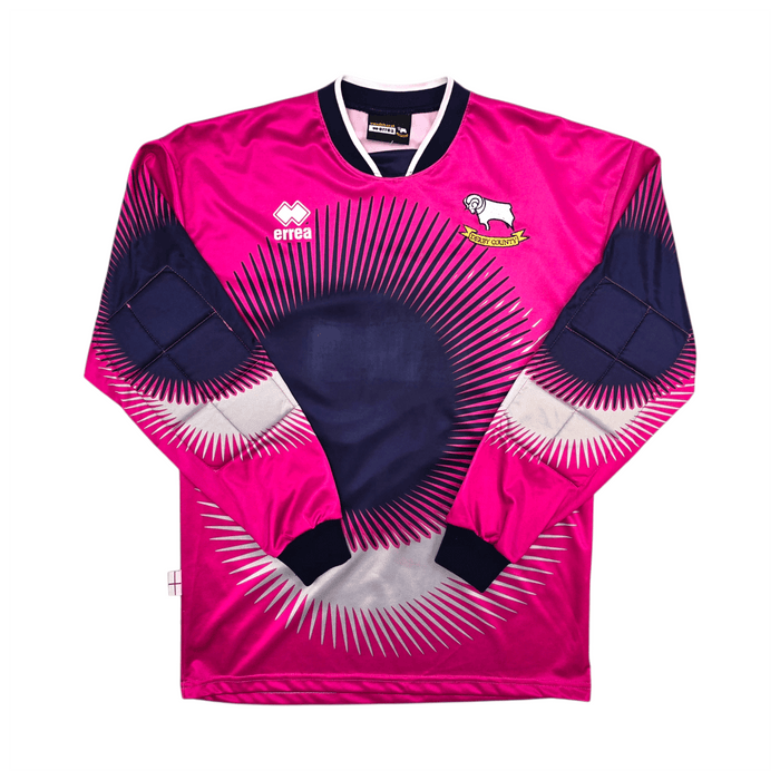 2003/05 Derby County Goal Keeper Football Shirt (M) Errea - Football Finery - FF301288