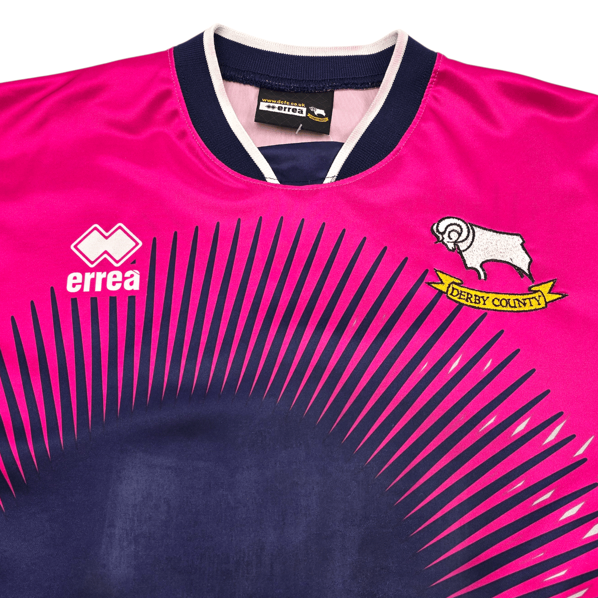 2003/05 Derby County Goal Keeper Football Shirt (M) Errea - Football Finery - FF301288