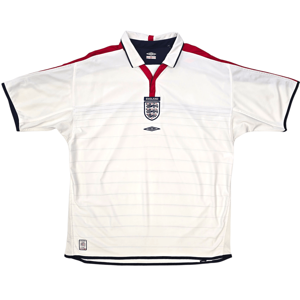 2003/05 England Home Football Shirt (2XL) Umbro - Football Finery - FF305809