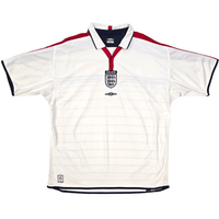 2003/05 England Home Football Shirt (2XL) Umbro - Football Finery - FF305809