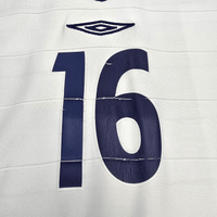 2003/05 England Home Football Shirt (L) Umbro 16 J. Cole - Football Finery - FF304133