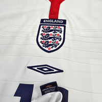2003/05 England Home Football Shirt (L) Umbro 16 J. Cole - Football Finery - FF304133