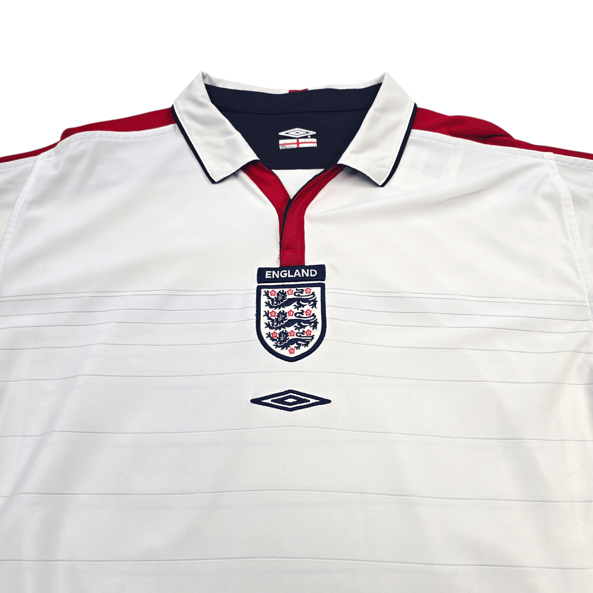 2003/05 England Home Football Shirt (L) Umbro - Football Finery - FF304310